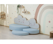 Betzold Kinder Akustiksofa Wolke mit zwei Ebenen 6