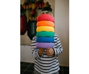 stapelstein® Mini rainbow 6 Stück ∅ 13 5 cm 7