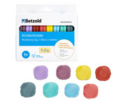 Betzold Weiche Kinderknete 8 Farben je 33 g 1