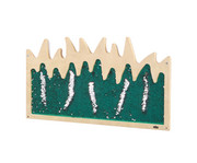 Pailletten Wandboard Natur 5