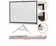 Stativleinwand Economy 6