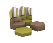 Betzold Sechseck Lounge Set 6 1
