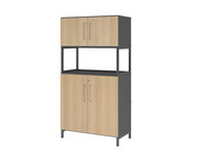 Betzold Flexwall Kombischrank 4 OH 1 offenes Fach 4