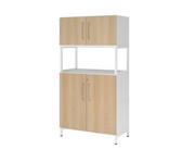 Betzold Flexwall Kombischrank 4 OH 1 offenes Fach 4
