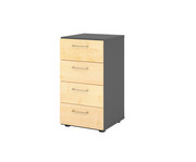 Betzold Advanced Schubladen Schrank schmal 2 OH 4 Schübe 4