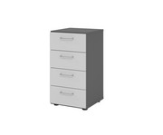 Betzold Advanced Schubladen Schrank schmal 2 OH 4 Schübe 3