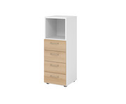 Betzold Advanced Kombischrank schmal 3 OH 4 Schübe 7