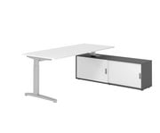Betzold Schreibtisch VXB mit Sideboard höhenverstellbar 2