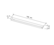 Kabelwanne für Schreibtische klappbar 2