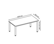 Betzold Schreibtisch Eco höhenverstellbar 5