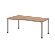 Betzold Eckschreibtisch Eco höhenverstellbar 180 x 80 cm 2