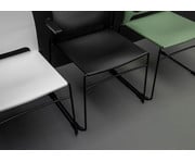 Topstar Besucherstuhl Visit Lite Kunststoffsitz 4er Set 3
