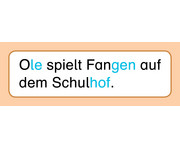 Ich kann Sätze lesen 6
