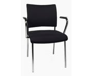 Topstar Besucherstuhl Visit 10 Vierfuss Armlehnen 2er Set 6
