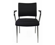 Topstar Besucherstuhl Visit 10 Vierfuss Armlehnen 2er Set 7