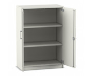 Flexeo® Drehtüren Schrank 3 Fächer = 3 Ordnerhöhen 1