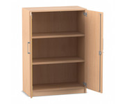 Flexeo® Drehtüren Schrank 3 Fächer = 3 Ordnerhöhen 1