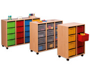 Flexeo® Regal 3 Reihen 12 grosse Boxen 2