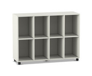 Flexeo® Regal 4 Reihen 8 Fächer 1