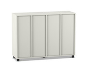 Flexeo® Regal 4 Reihen 8 Fächer 2