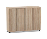 Flexeo® Regal 4 Reihen 8 grosse Boxen 4 Fächer oben 2