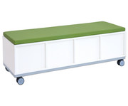 Flexeo® Regal PRO Stahlrahmen 4 Reihen je 4 Boxen Gr S und Gr M 3