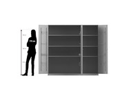 Flexeo® Musikschrank Breite 190 5 cm 2