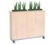 Flexeo® Raumteiler Blumenwagen H x B x T: 106 5 x 120 x 33 cm 1