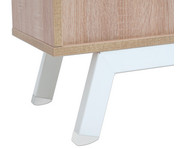 Flexeo® Lounge Möbel 2 Reihen 2 Türen 4 Fächer 7