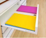 Flexeo® Papier und Bilderschrank 16 kleine Auszüge 4 grosse Auszüge mittig 5