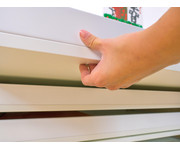 Flexeo® Papier und Bilderschrank 16 kleine Auszüge 4 grosse Auszüge mittig 7