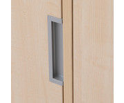 Flexeo® Garderobenschrank Armadio 1 Tür mit Fachboden Höhe 154 8 cm 2