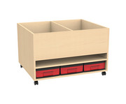 Flexeo® Universalmobil 3 Fächer 6 kleine Boxen 1