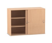 Flexeo® Aufsatzschrank 6 Fächer Schiebetüren Breite 126 4 cm 1