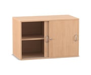 Flexeo® Aufsatzschrank 4 Fächer Schiebetüren Breite 94 4 cm 1