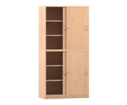 Flexeo® Schiebetürenschrank 12 Fächer Mittelwand 4 Türen Breite 94 4 cm 1