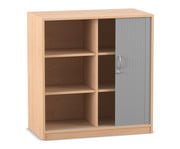 Flexeo® Rollladenschrank 6 Fächer Mittelwand Breite 94 4 cm 1