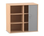 Flexeo® Rollladen Aufsatzschrank 6 Fächer Breite 94 4 cm 1