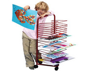 Betzold Trocknungswagen silber oder rot 3