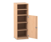 Flexeo® Schrank 5 Fächer 1 Halbtür Breite 48 1 cm 1