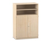 Flexeo® Schrank 5 Fächer 2 Halbtüren Breite 94 4 cm 2