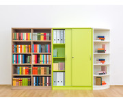 Flexeo® Regal 2 Reihen 10 Fächer mittelhoch Breite 126 4 cm 3
