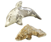 Speckstein Delfin Rohling 1