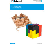 Betzold Handreichung zum Soma Würfel 1