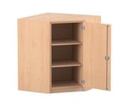 Flexeo® Eckschrank 3 Fächer 1 Tür 1