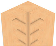 Flexeo® Winkelleiste Höhe 60 6 cm 1