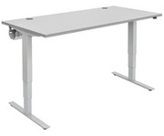 Flexeo® Schreibtisch höhenverstellbar B x T: 160 x 80 cm 1