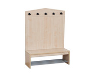 Flexeo® Garderobenbank Armadio Breite 100 cm 3