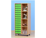 Flexeo® Klassenregal Füssen 14 Boxen 3 Böden 3