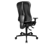 Bürostuhl Point mit Netz Rückenlehne und Armlehnen 7